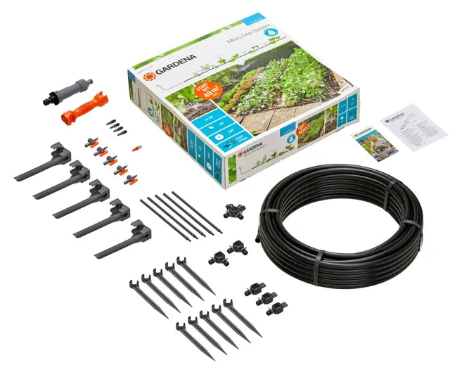 GARDENA Start Set Micro-Drip-System per Orto e Aiuole - 13015-20