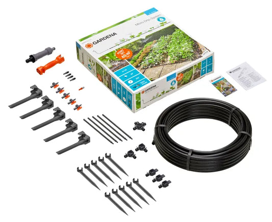 GARDENA Start Set Micro-Drip-System per Orto e Aiuole - 13015-20