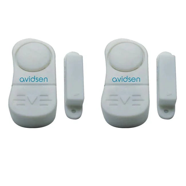 Avidsen Set di 2 Sensori Magnetici per Porta e Finestra – Modello 100325 (Bianco) Avidsen