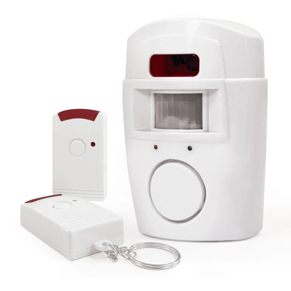 Avidsen Kit Sistema di Allarme Senza Fili – Modello 100112 (Con 2 Telecomandi e Sensore PIR) Avidsen