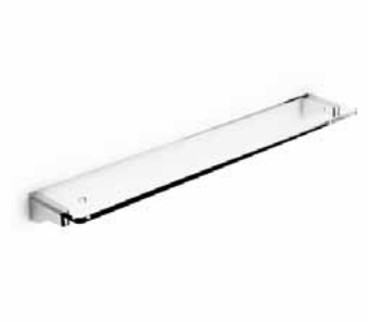 Mensola in Vetro 60cm Design Elegante - Linea Milano Bonomi - Stile Moderno e Raffinato - Arredo Bagno di Lusso e Funzionale Bonomi