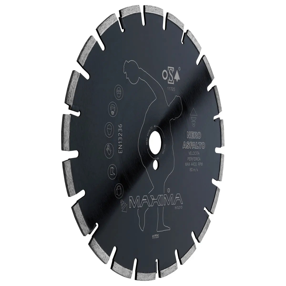 Disco da Taglio Nero Asfalto Maxima 400 mm – Alta Resistenza e Prestazioni Professionali | Nero Asfalto Maxima