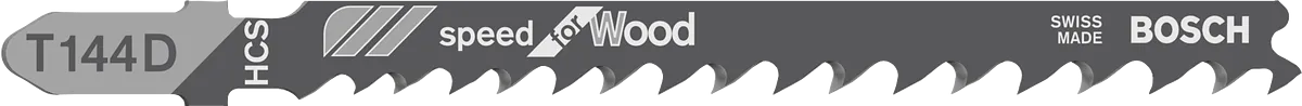 Lama per Seghetto Alternativo T 144 D Speed for Wood - BOSCH