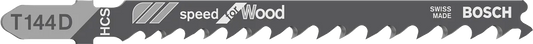 Lama per Seghetto Alternativo T 144 D Speed for Wood - BOSCH