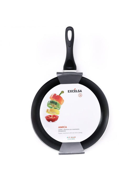 Padella Antiaderente 32 cm Amica – Cottura Ampia, Uniforme e Rivestimento Resistente | Excelsa EXCELSA