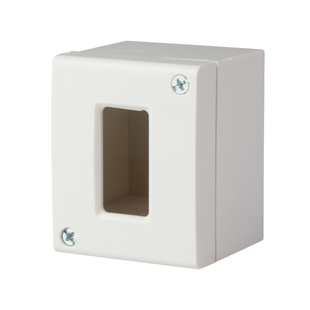 Contenitore da Parete a 1 Foro PolyPool Serie “Basic” – Avorio Polypool