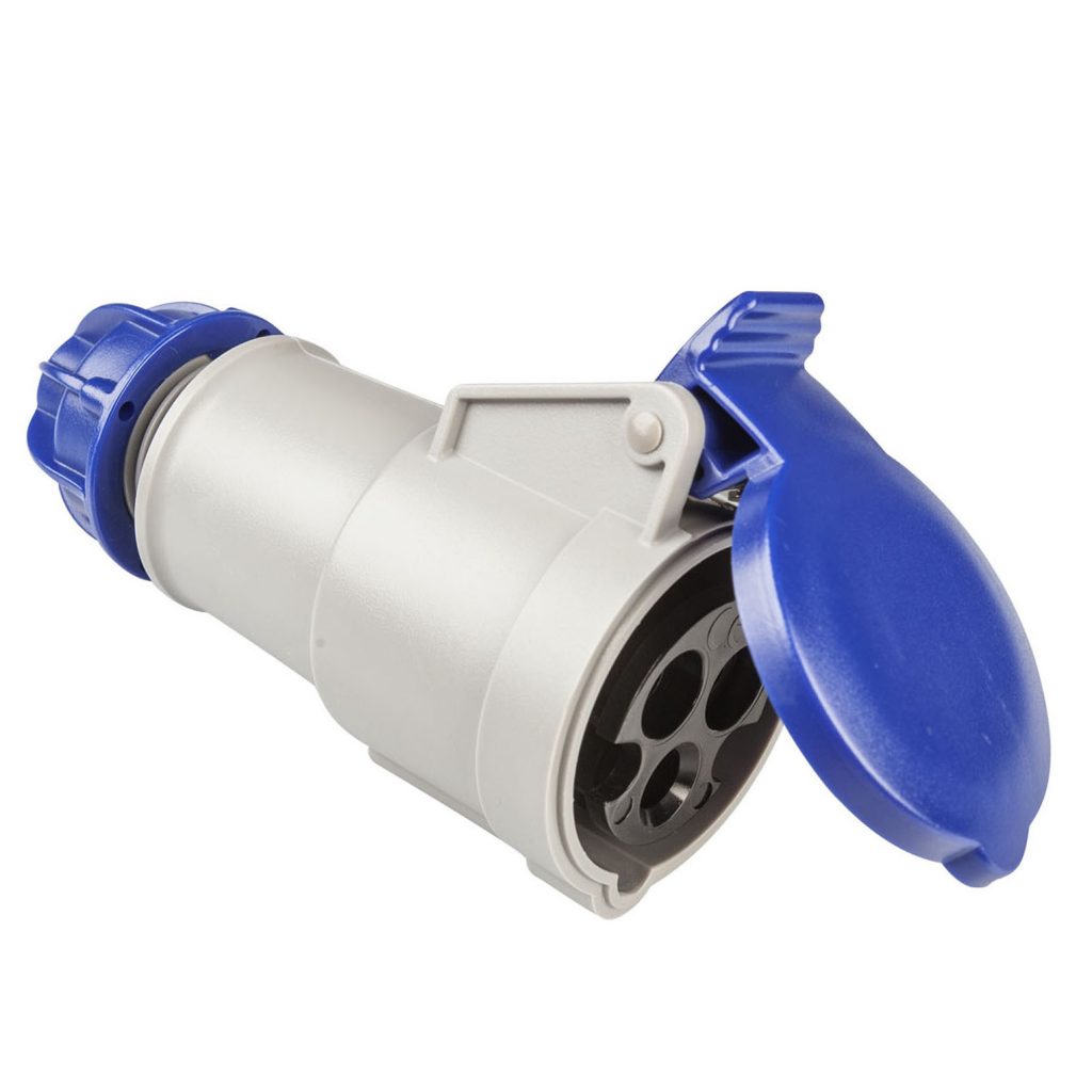 Presa Mobile Industriale PolyPool 16 A – Serie CEE – Blu Polypool