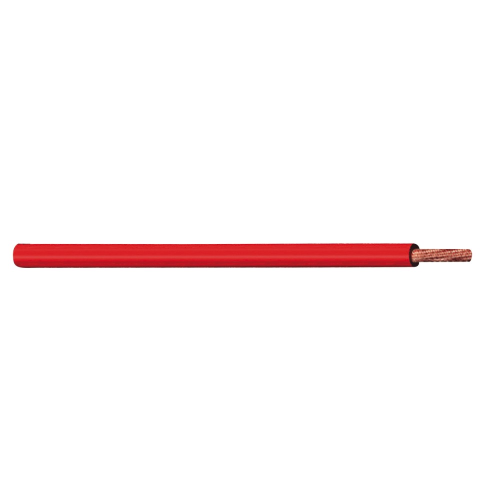 Poly Pool PP7000 - Cavo Unipolare per Elettronica FR/2 1 x 0,14 $mm^2$ in Matassa (25 Metri) - Colore Rosso