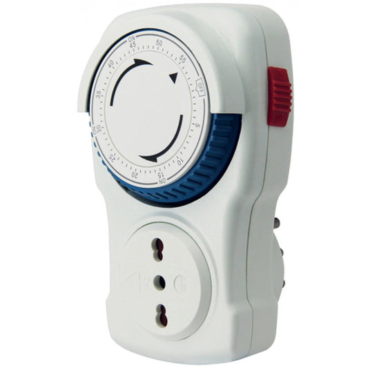 Programmatore Timer Countdown 60 Minuti - 3500W (Spina 16A)