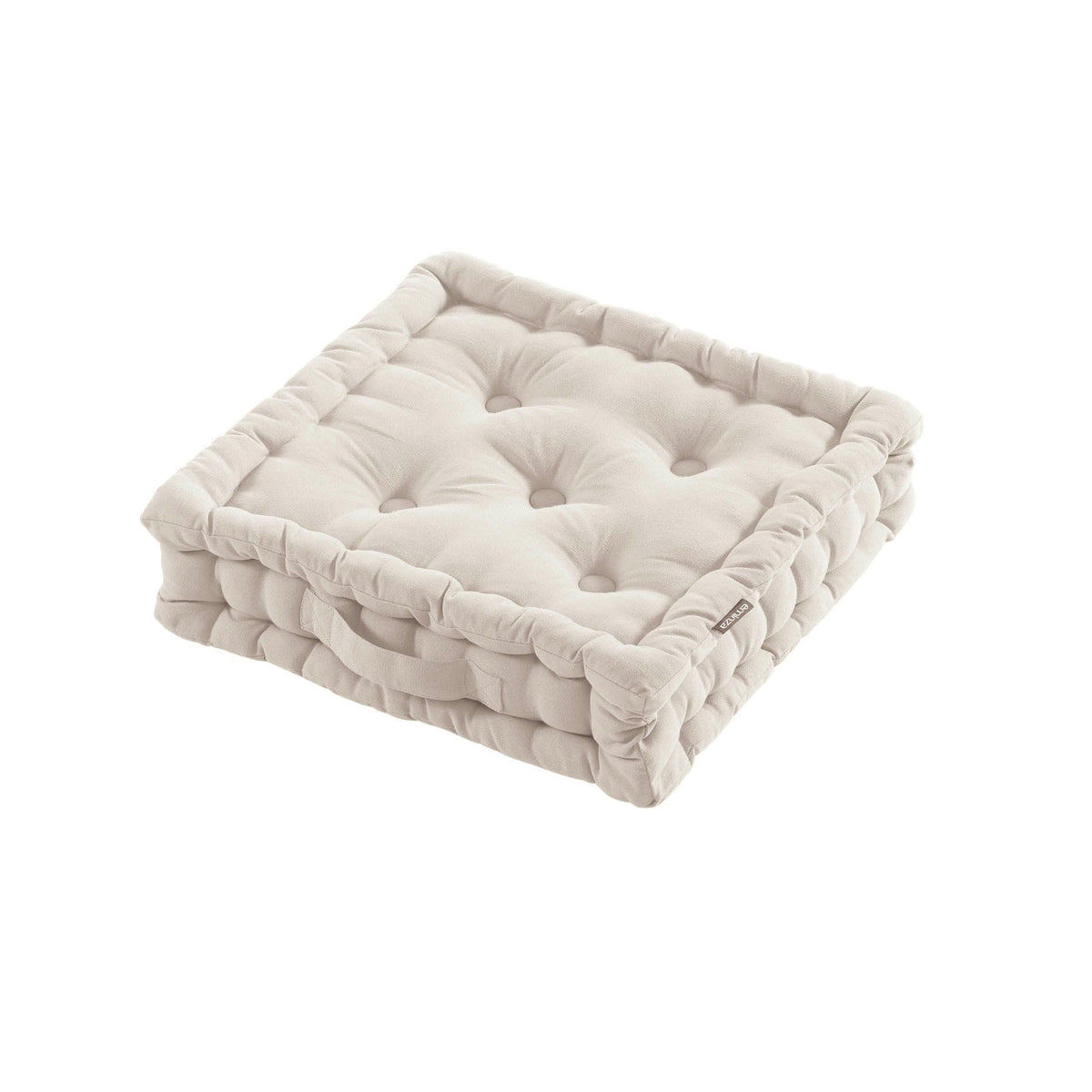 Cuscino da Pavimento Bianco - 40 x H10 cm