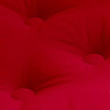 Cuscino da Pavimento o Bancale Rosso - 60x60 cm