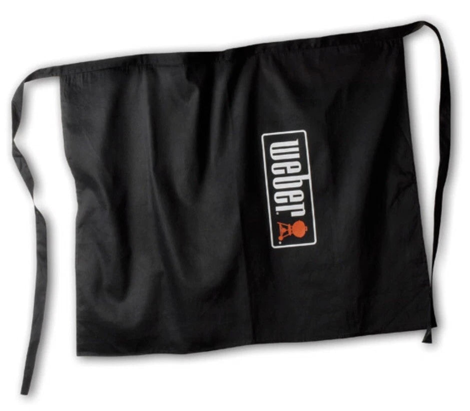 WEBER Grembiule da Barbecue Professionale (Art. 17201) – Telo Protettivo Regolabile con Tasche Porta Utensili Weber