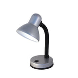 VELAMP TL1201-S CHARLESTON – Lampada da tavolo silver E27