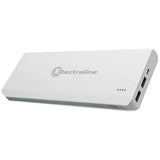Electraline 500333 Powerbank Batteria Esterna - 2 Uscite USB 1A + 2,1A (Misura 10.000 mAh)