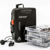 GPO KW-938B – Walkman Portatile con Radio FM e Registratore a Cassette