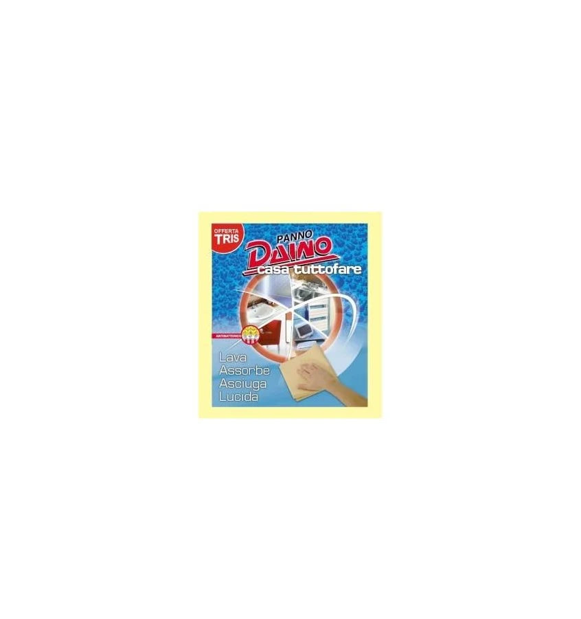 Dianex Tuttofare – Panno Tipo Daino 35 × 40 cm, Confezione da 20 Pezzi