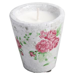 Esschert Design Candela Vasetto – Grande (L) al Profumo di "Rose da Giardino" Esschert Design